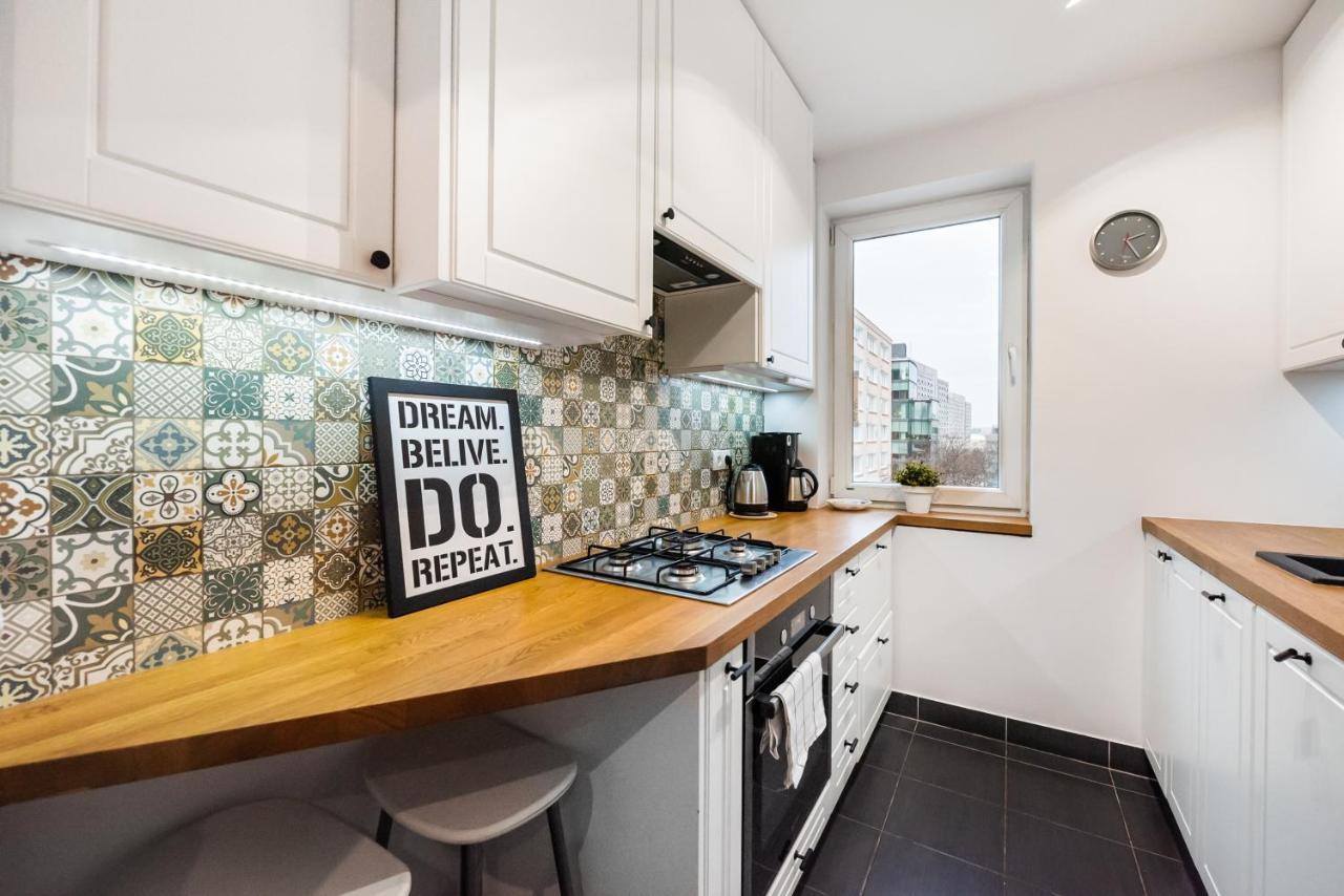 Metro Swietokrzyska Boho Aesthetic Apartment Warschau Buitenkant foto